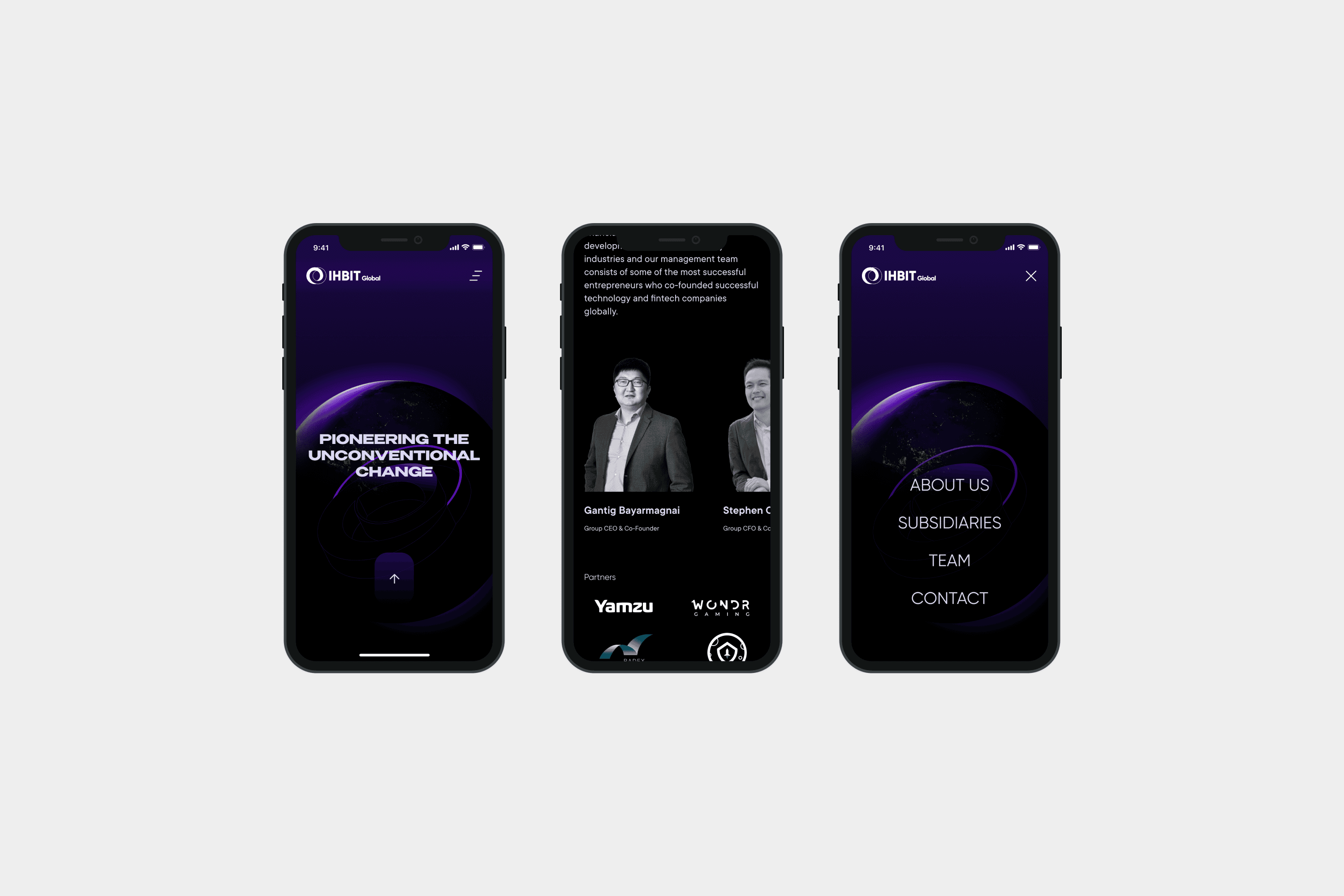 IHBit Global Website, image 2