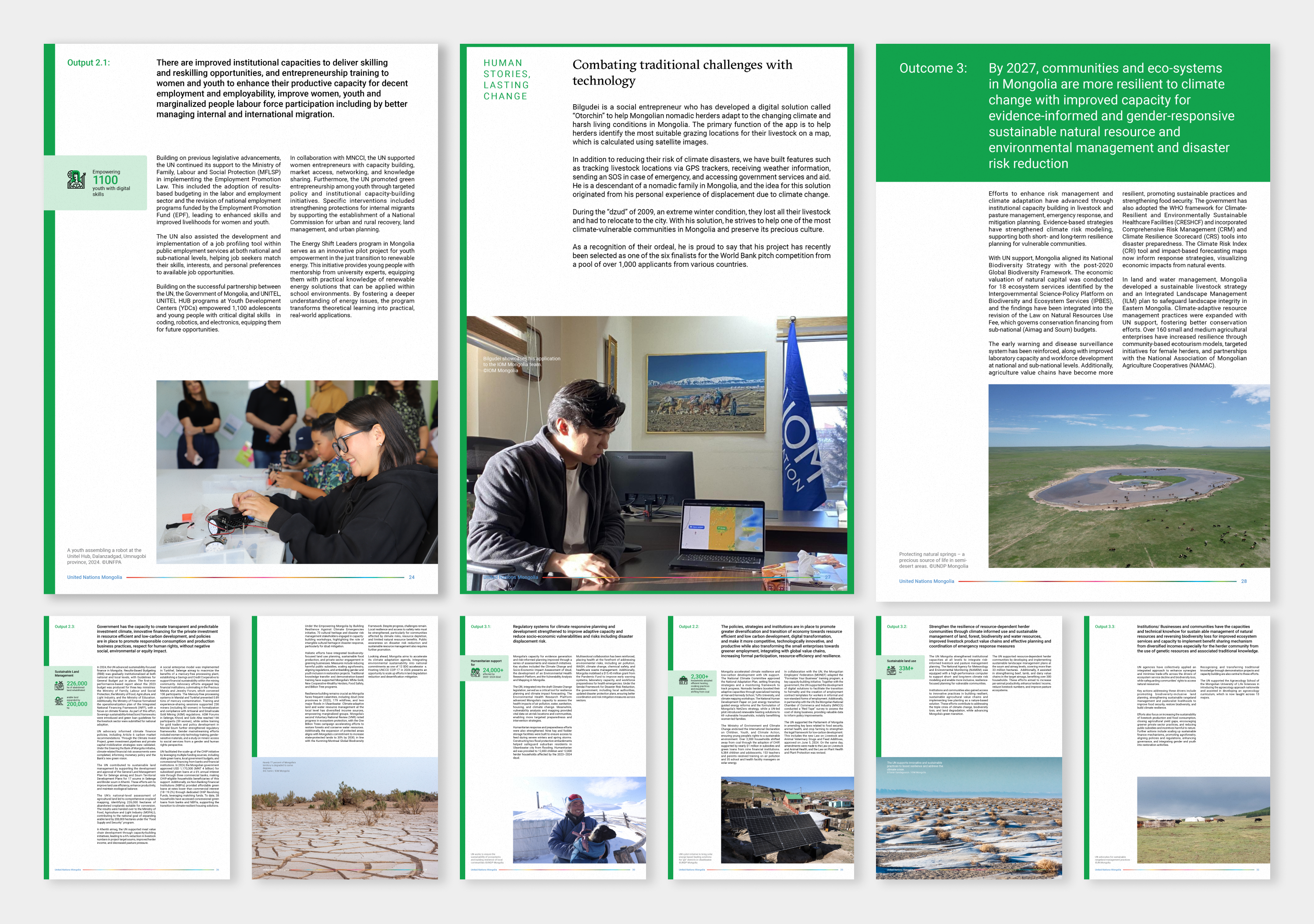 UN Mongolia Annual Results Report 2024, image 8