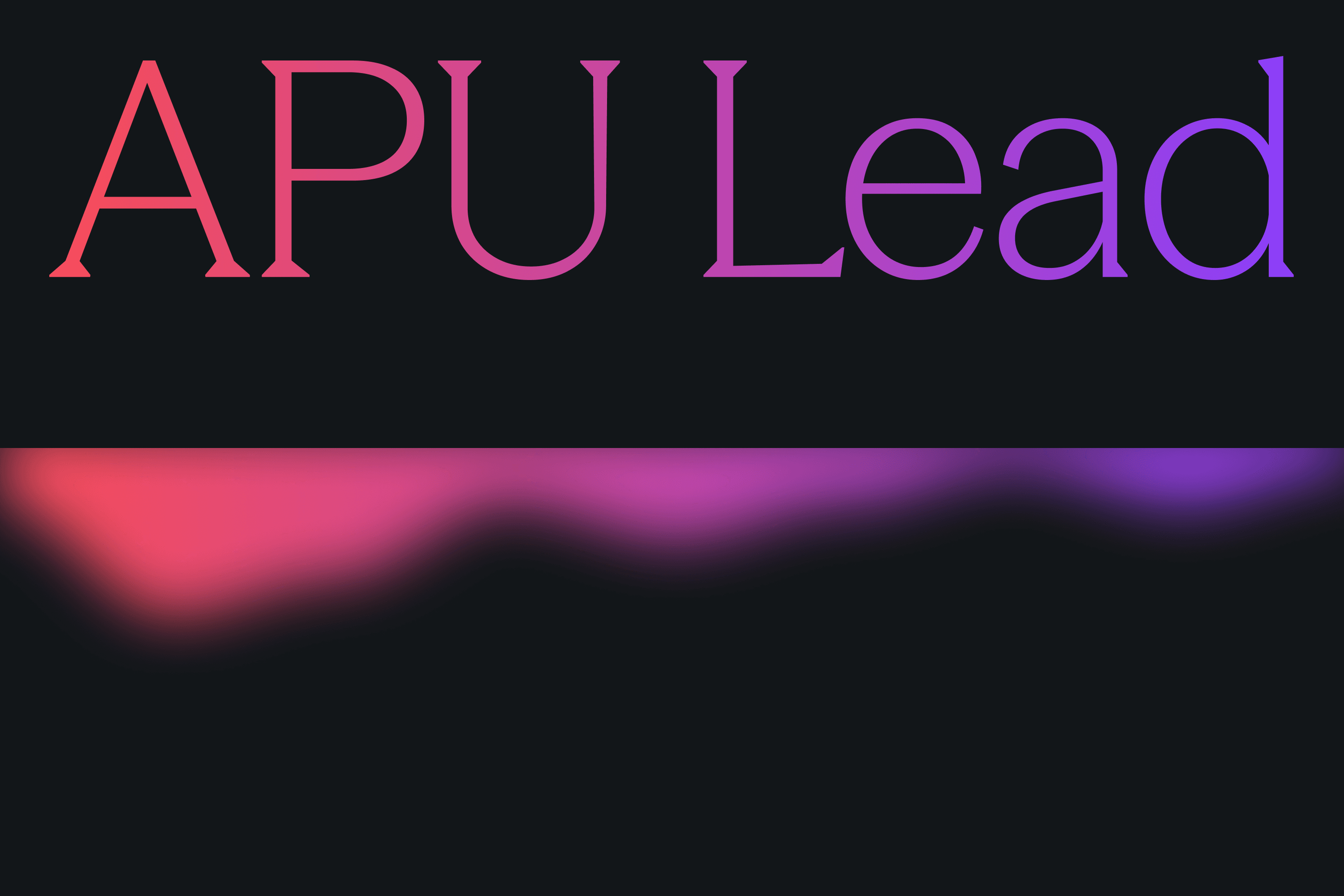 APU Lead cover