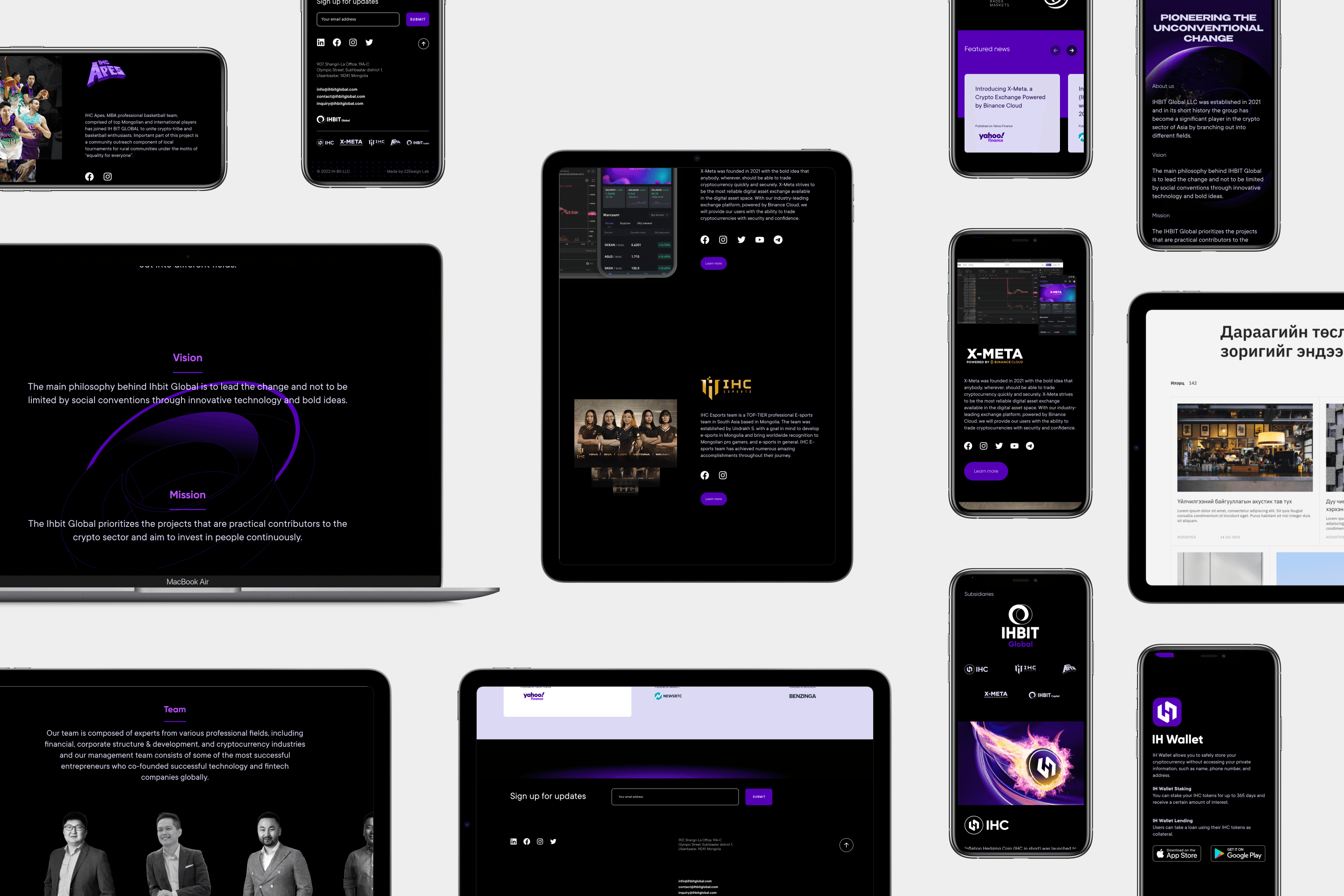 IHBit Global Website, image 5