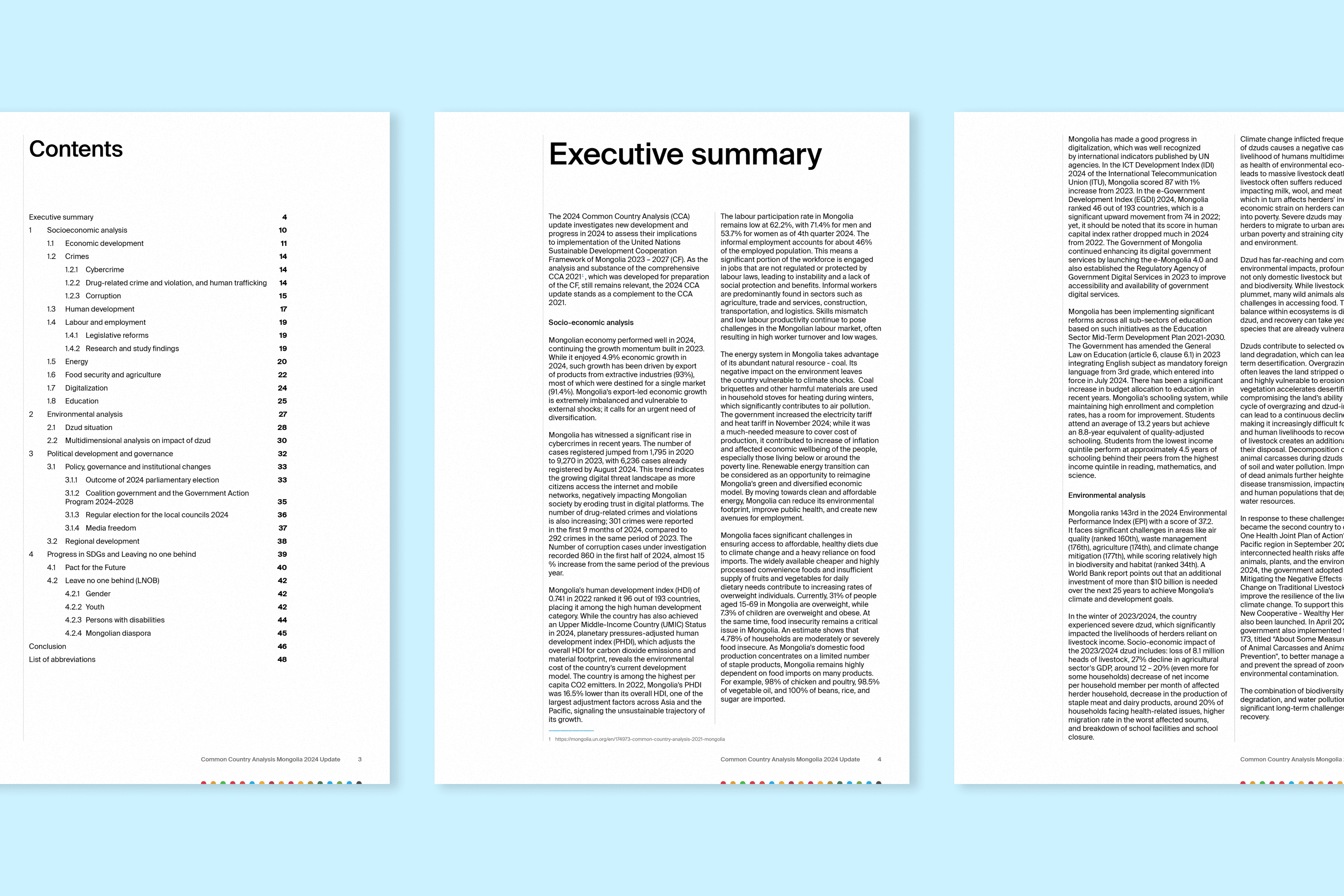 UN Mongolia Common Country Analysis 2024 Update, image 1