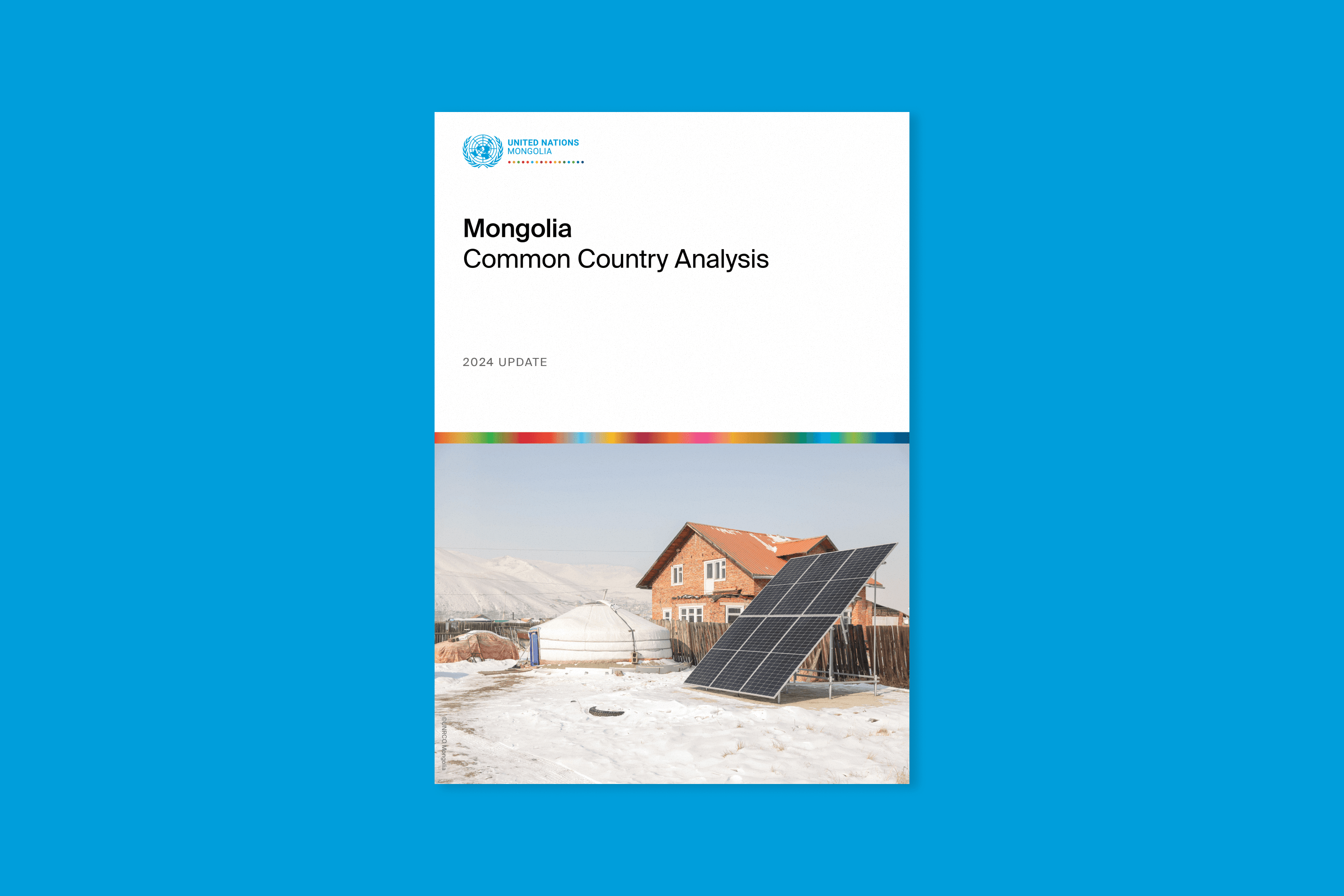 UN Mongolia Common Country Analysis 2024 Update cover