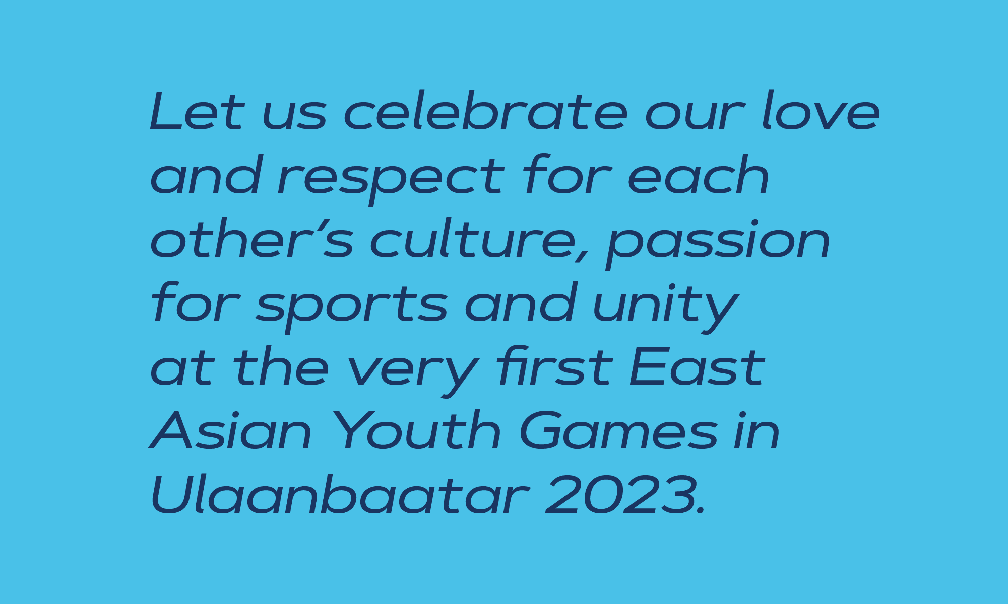 Ulaanbaatar East Asian Youth Games 2023, image 3